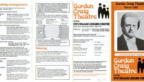 Brochure for March 1982
