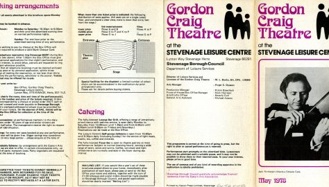 Brochure for May 1978
