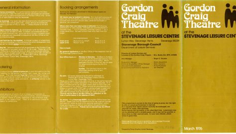 Brochure for March 1976
