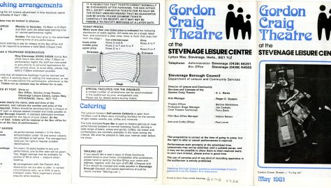 Brochure for May 1981