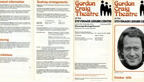 Brochure for October 1976