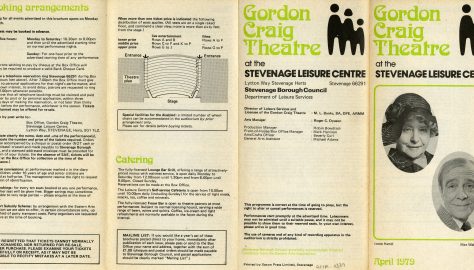Brochure for April 1979