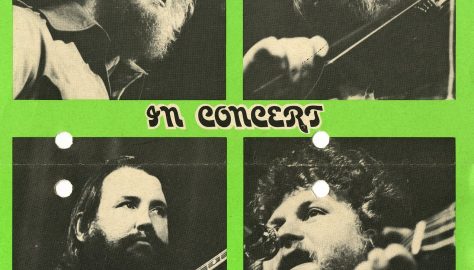 Flyer for 'The Dubliners', December 1976